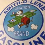 Vintage Smith-O-Lene Snoopy Aviation Porcelain Sign – Peanuts Gas Sign - Image 4