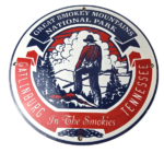 Vintage Smokey Mountains Sign – National Park Gas Pump Porcelain Sign