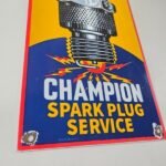Vintage Spark Plugs Sign – Automotive Garage Shop Mechanic Gas Pump Plate Sign - Image 11