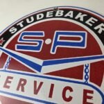 Vintage Studebaker Sign – Packard Service Automobile Gas Pump Porcelain Sign - Image 12