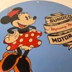 Vintage Sunoco Gasoline Porcelain Sign – Vintage Porcelain for Sale Gas Sign - Image 12