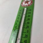 Vintage Texaco Motor Oil Sign – Gas Pump Ad Sign on Porcelain Thermometer - Image 13