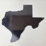 Vintage Texas Flag Sign – USA Gas Service Station Pump Plate Porcelain Sign - Image 7