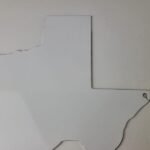 Vintage Texas Shaped Sign – USA Humble Gas Service Station Pump Porcelain Sign - Image 6