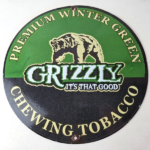 Vintage Tobacco Sign – Porcelain Grizzly Winter Green Gas Oil Pump Plate Sign - Image 15