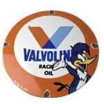 Vintage Valvoline Motor Oil Sign – Gas Pump Station Porcelain Ad Sign
