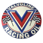 Vintage Valvoline Racing Oil Sign – Gas Pump Service Station Porcelain Sign - Image 2