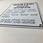 Vintage Wanted Woman Porcelain Sign – Car Garage Gas Pump Plate Sign - Image 10
