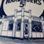 Vintage White Castle Porcelain Sign – Food Burgers Restaurant Drive Thru Sign - Image 4