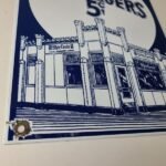 Vintage White Castle Porcelain Sign – Food Burgers Restaurant Drive Thru Sign - Image 7