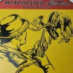 Vintage Winchester Sign – Reindeer Rifles & Shotguns Gas Pump Porcelain Sign - Image 3